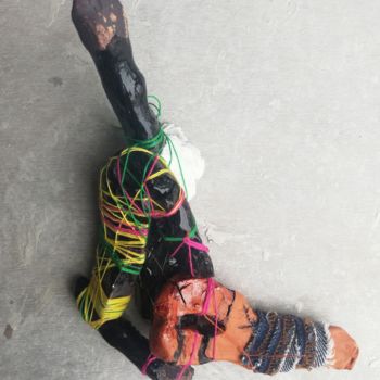 Sculpture titled "Mécaniche" by Baptiste Vanweydeveldt, Original Artwork, Ceramics