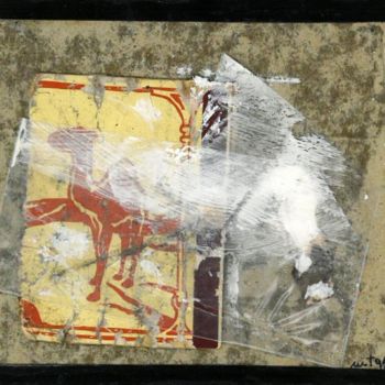 Painting titled "la boîte d'allumett…" by Michel Tabanou, Original Artwork, Acrylic