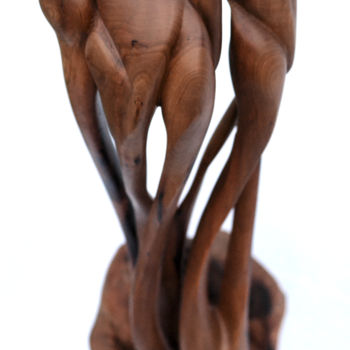 Sculpture intitulée "Manifeste" par Marmar, Œuvre d'art originale, Bois