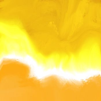 Digital Arts titled "The Light - Yellow" by Cila, Original Artwork, Digital Painting