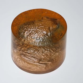 Γλυπτική με τίτλο "Lamp - Negative Wai…" από Leonard Radu Chioveanu, Αυθεντικά έργα τέχνης, Ποτήρι