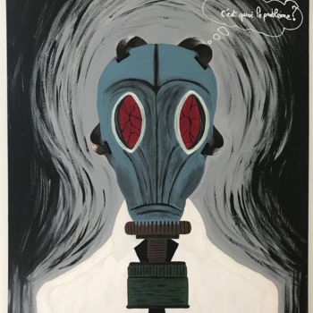 Painting titled "Le petit prince...d…" by David Josset, Original Artwork, Acrylic