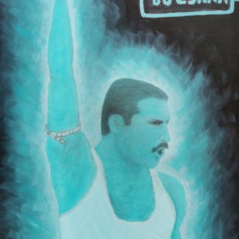 Painting titled "Born to shine" by Luís Bastos, Original Artwork, Acrylic