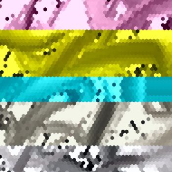 Digital Arts titled "Broken Rainbow - Pi…" by Cila, Original Artwork, Digital Painting