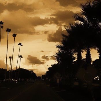 Photography titled "Florida blues" by Meline White, Original Artwork, Digital Photography