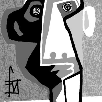 Digitale Kunst mit dem Titel "nostalgie de l'arge…" von Franck Vidal, Original-Kunstwerk, Digitale Malerei