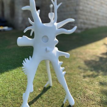 Sculpture titled "FANTASY" by Cyrille Saint-Ange, Original Artwork, Resin