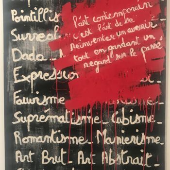 Peinture intitulée "La belle histoire d…" par David Josset, Œuvre d'art originale, Acrylique