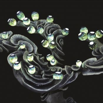 设计 标题为“Songe d'Aldébaran” 由Joël Bartz, 原创艺术品, 泛光灯