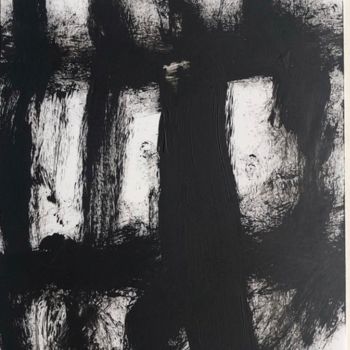 Painting titled "Reign" by Meline White, Original Artwork, Ink