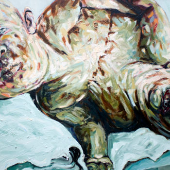 Pintura titulada "I give up" por Nizaac Vallejo, Obra de arte original, Oleo