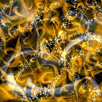 Digital Arts titled "Histoire aux Chande…" by Cila, Original Artwork, Digital Painting
