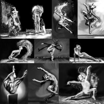 Digital Arts titled "Got the Life" by Zilmari, Original Artwork, Digital Painting