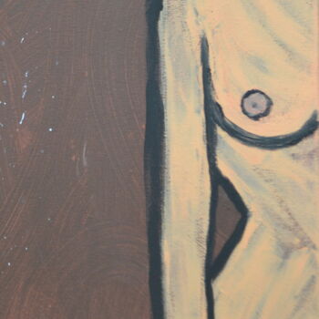 Peinture intitulée "Can't touch the wom…" par Quentin Monnet, Œuvre d'art originale, Acrylique