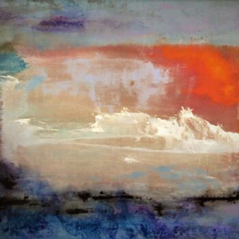 Peinture intitulée "Ice & Rising Sun Th…" par Jérôme Astruc, Œuvre d'art originale, Acrylique