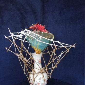 Sculpture intitulée "Oro de Vaso" par Baptiste Vanweydeveldt, Œuvre d'art originale, Bois
