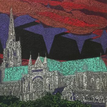 Peinture intitulée "ARCA FEDERIS" par Marjinal Artiste Peintre Décalé Français, Œuvre d'art originale, Acrylique