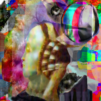 Digitale Kunst mit dem Titel "Revelling in the Gl…" von Devorah Rosen, Original-Kunstwerk, Digitale Malerei