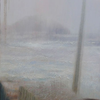 Painting titled "Impassible" by Liliane Bordes, Original Artwork, Acrylic