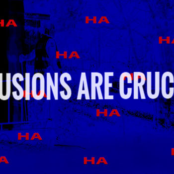 「illusions are cruci…」というタイトルのデジタルアーツ Michel Tabanouによって, オリジナルのアートワーク, デジタル絵画