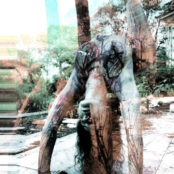 Photography titled "Femme" by Kesa Graffiti, Original Artwork, Manipulated Photography