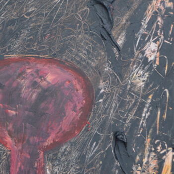 Peinture intitulée "Confused brain" par Quentin Monnet, Œuvre d'art originale, Acrylique