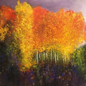Peinture intitulée "Mazurka" par Anne Vignau, Œuvre d'art originale, Acrylique