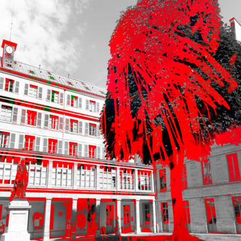 Arts numériques intitulée "L.S.F." par Michel Tabanou, Œuvre d'art originale, Peinture numérique