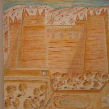 绘画 标题为“dar ait abdaim (reb…” 由Mohamed Abdaimi, 原创艺术品
