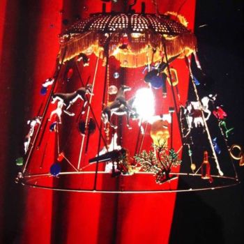 Sculpture intitulée "MANEGE" par Zampo, Œuvre d'art originale