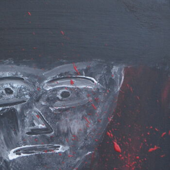 Peinture intitulée "The second soldier" par Quentin Monnet, Œuvre d'art originale, Acrylique