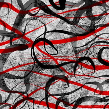 Digital Arts titled "Peurs et Croyances" by Cila, Original Artwork, Digital Painting
