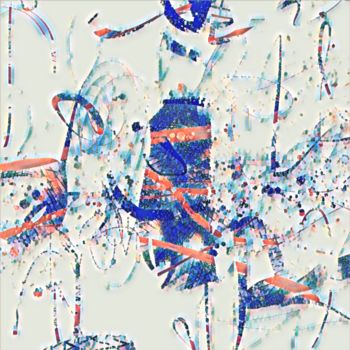 Digital Arts titled "Dans le Monde de la…" by Cila, Original Artwork, Digital Painting