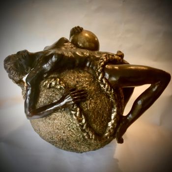 雕塑 标题为“ATHENA Bronze” 由Catherine Lesueur (C.Lesueur), 原创艺术品, 青铜