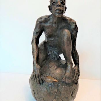 Sculpture intitulée "PREHISTOIRE bronze" par Catherine Lesueur (C.Lesueur), Œuvre d'art originale, Bronze