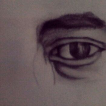 Peinture intitulée "Sylves'eye_memories" par Mir_86 Sojib Ahmed, Œuvre d'art originale, Crayon