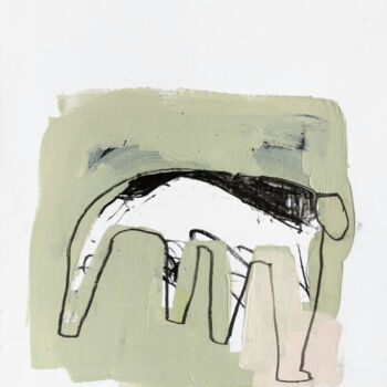 Peinture intitulée "SHORT STORY 1" par Luc Pierre, Œuvre d'art originale, Acrylique