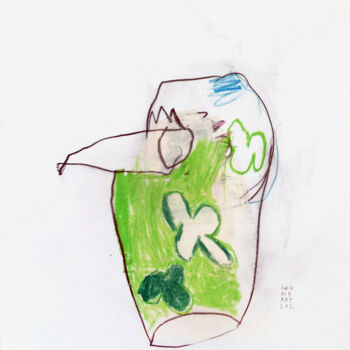 Dessin intitulée "SHORT STORY 14" par Luc Pierre, Œuvre d'art originale, Pastel
