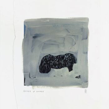 Peinture intitulée "GOOSE IS COOKED" par Luc Pierre, Œuvre d'art originale, Acrylique