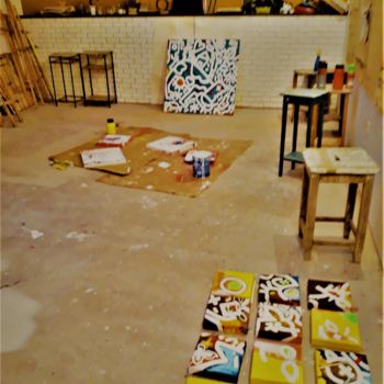 Photography titled "Mon atelier est bie…" by Bruno Antony-Thouret (bruno antony), Original Artwork, Digital Photography