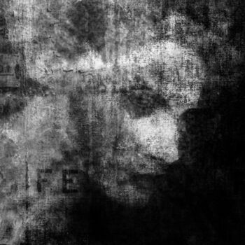 Digital Arts με τίτλο "Rêveuse" από Philippe Berthier, Αυθεντικά έργα τέχνης, Φωτογραφία Μοντάζ