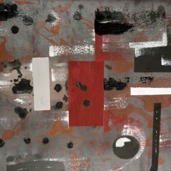 Peinture intitulée "Géométrie. artistsu…" par Franck Gaillard, Œuvre d'art originale, Acrylique