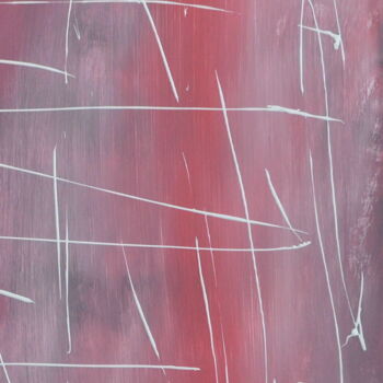 Peinture intitulée "White line" par Quentin Monnet, Œuvre d'art originale, Acrylique