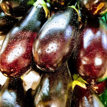 Φωτογραφία με τίτλο "Aubergines (ref.eff…" από Carlos Vieira, Αυθεντικά έργα τέχνης, Μη χειραγωγημένη φωτογραφία