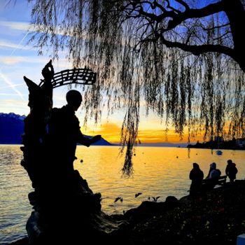 Fotografie mit dem Titel "Coucher de soleil 2…" von Carlos Vieira, Original-Kunstwerk, Nicht bearbeitete Fotografie