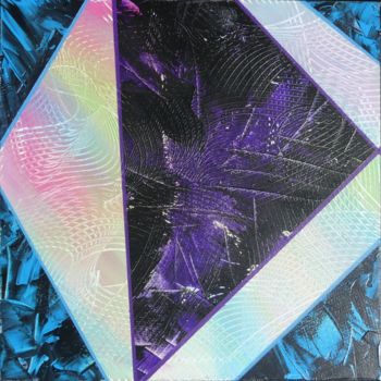 Peinture intitulée "ARENGULIS" par Trä  Abstract Painting, Œuvre d'art originale, Acrylique