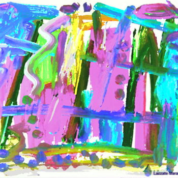 Digital Arts titled "WINDOWS" by Lazzate Maral, Original Artwork, Digital Painting