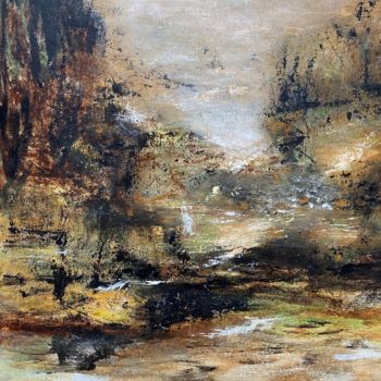 Peinture intitulée "19-12-23   acrylique" par Marie-Claude Baldi, Œuvre d'art originale, Acrylique Monté sur Châssis en bois