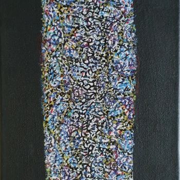 Malerei mit dem Titel "Quadratique 2" von Alain V, Original-Kunstwerk, Acryl