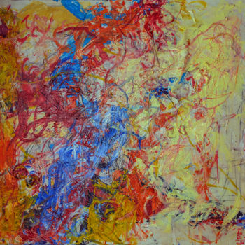 Painting titled "The Afternoon of a…" by Florian Liber, Original Artwork, Oil
